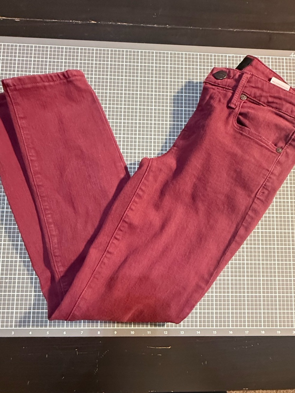 Vince Women's Wine Skinny Jeans